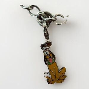 Vintage Disney Pluto Enamel Charm